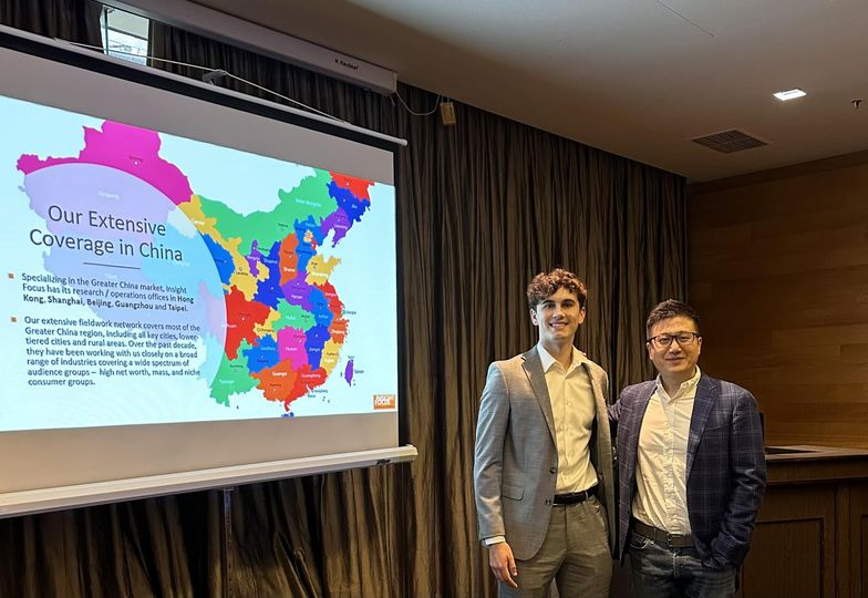 Welcome our new colleague, Max MacDonald to our Shanghai team